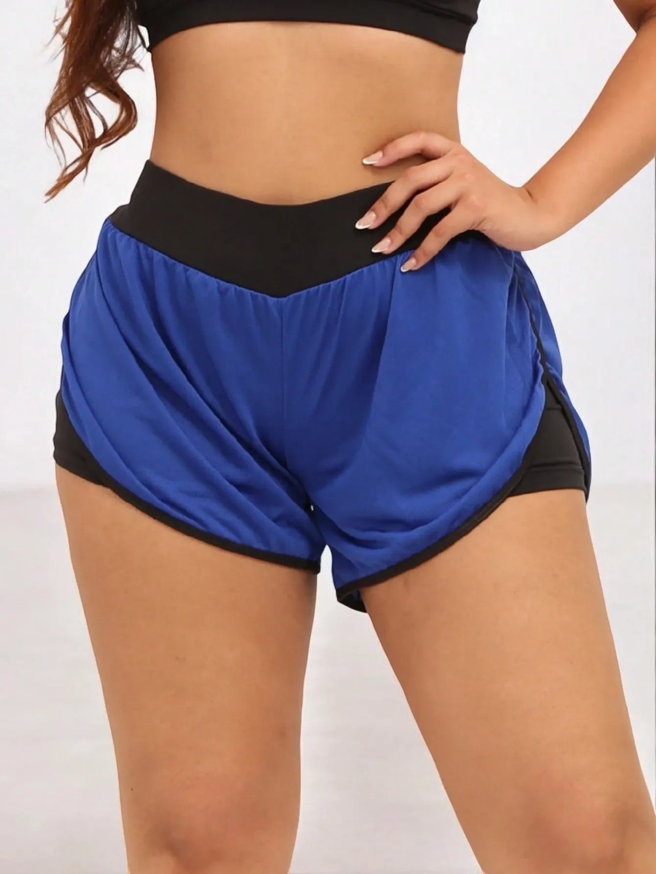 Kit 2 Shorts Duplo Roupa Academia Feminina Fitness