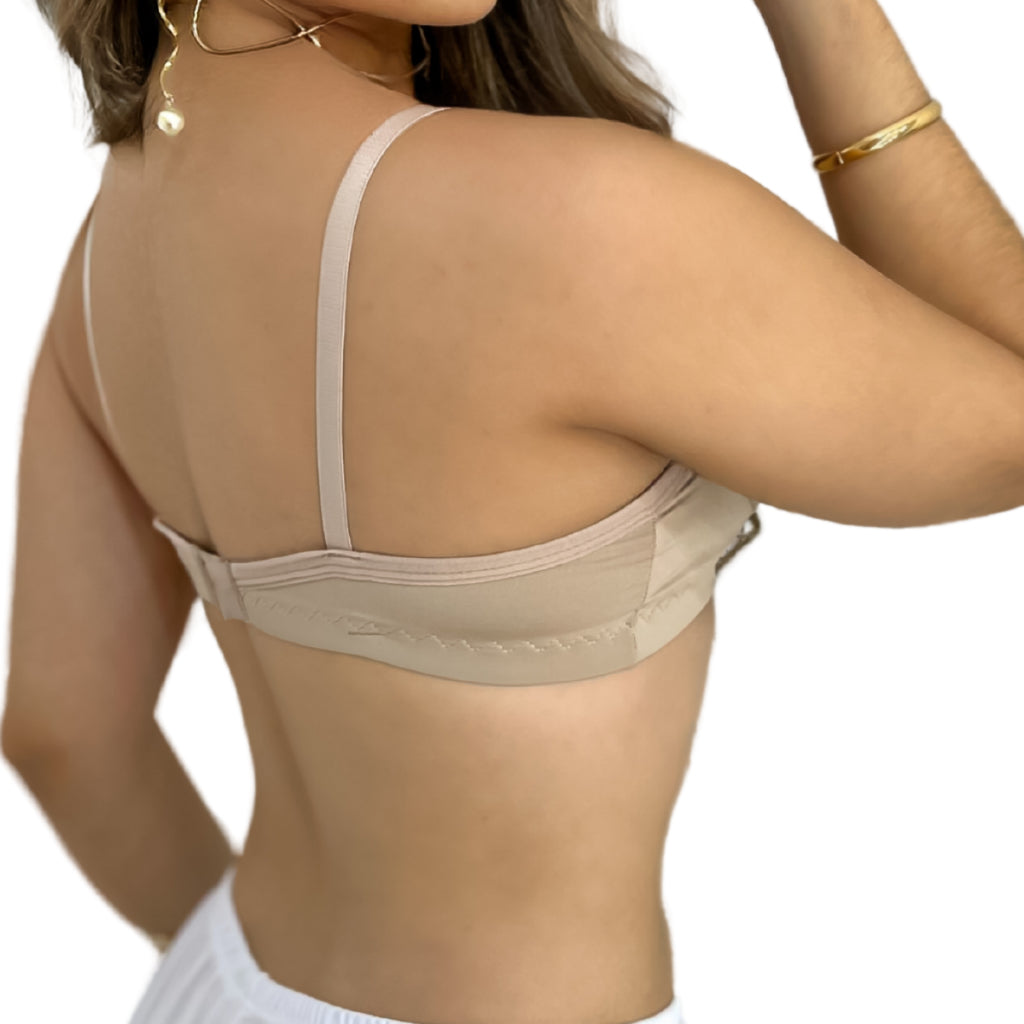 Kit C/4 Sutiã Básico Com Bojo Do P Ao Gg Direto da Fábrica Escolha Cor