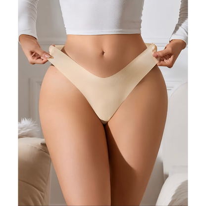 Kit 10 Calcinhas Fio Dental Sem Costura Com Corte a Laser Não Marca