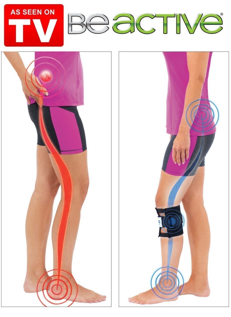 Joelheira Fisioterapêutica BeActive - Dores Membros Inferiores